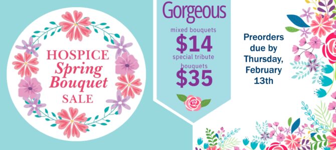 Hospice Spring Bouquet Sale